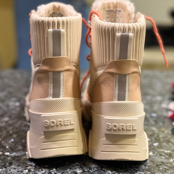 Women's Beige and Cream Boots - Picture 7 of 9